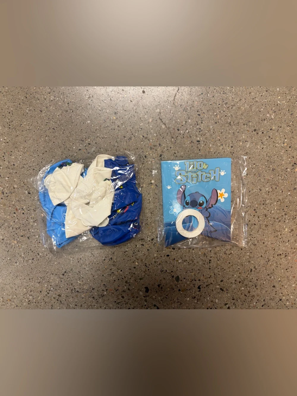 Blue Stitch-Themed Party Supplies Set - Unbranded